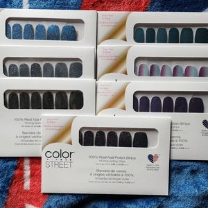 Color street nail polish strips
